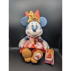 Minnie Mouse Main Attraction Plush Doll # 9 Big Thunder Mountain Railroad Disney